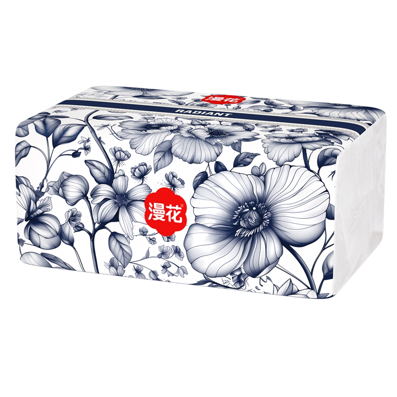 小蛮熊柴犬纸巾抽纸加大加厚家用实惠装餐巾纸可擦手卫生纸抽纸巾