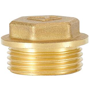 水管堵塞头三角阀堵帽4分6分水龙头闷头盖封口内丝外丝牙堵头