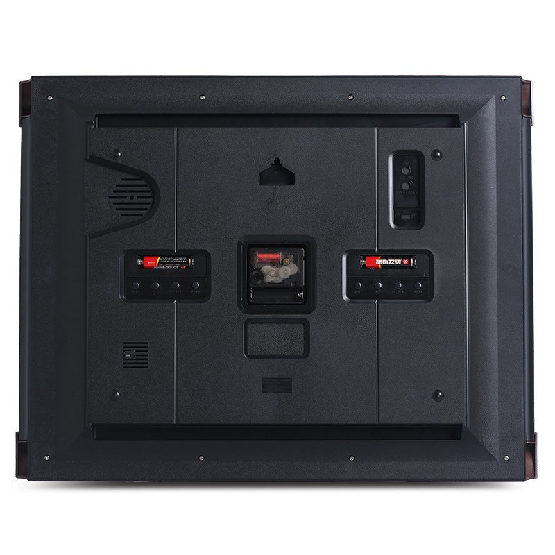 日历大号a挂钟 霸王客厅电子石英表方形钟表PW0521-0101