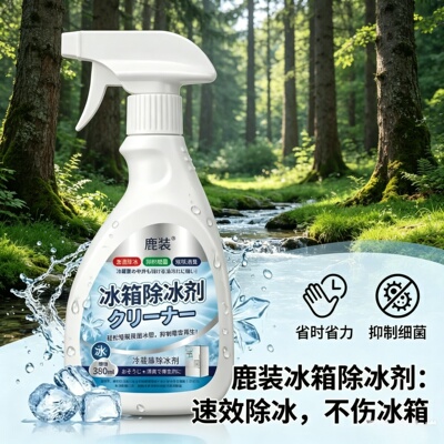 新升级融冰除霜家用冷冻剂防除冰清洁冰箱冰柜融雪结冰化冰WL