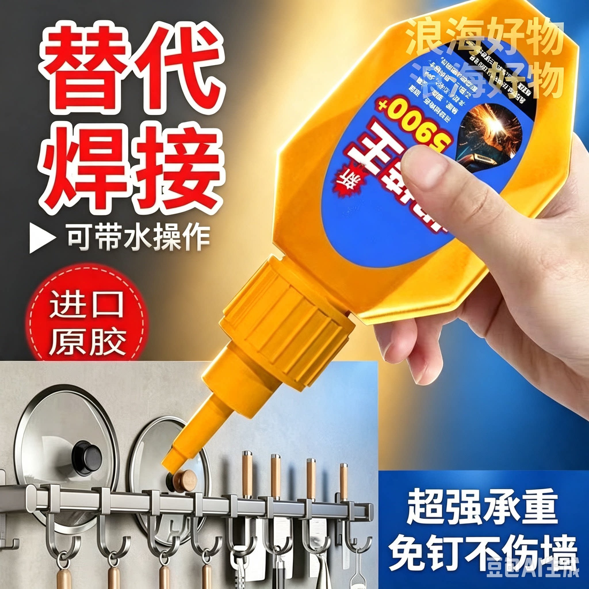 5900黄金胶塑料玻璃补胎万能胶强力胶强力焊接剂速干开口胶水RR2