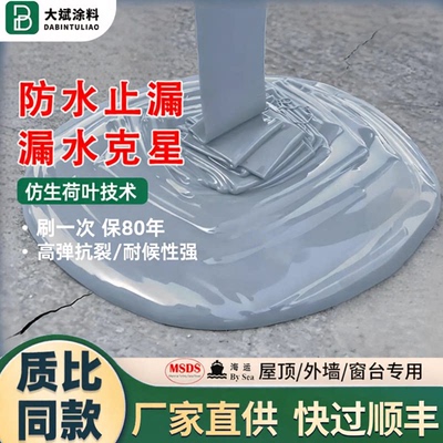 【下单立减50】屋顶防水补漏专用材料房顶楼顶裂缝渗水平房防水WL