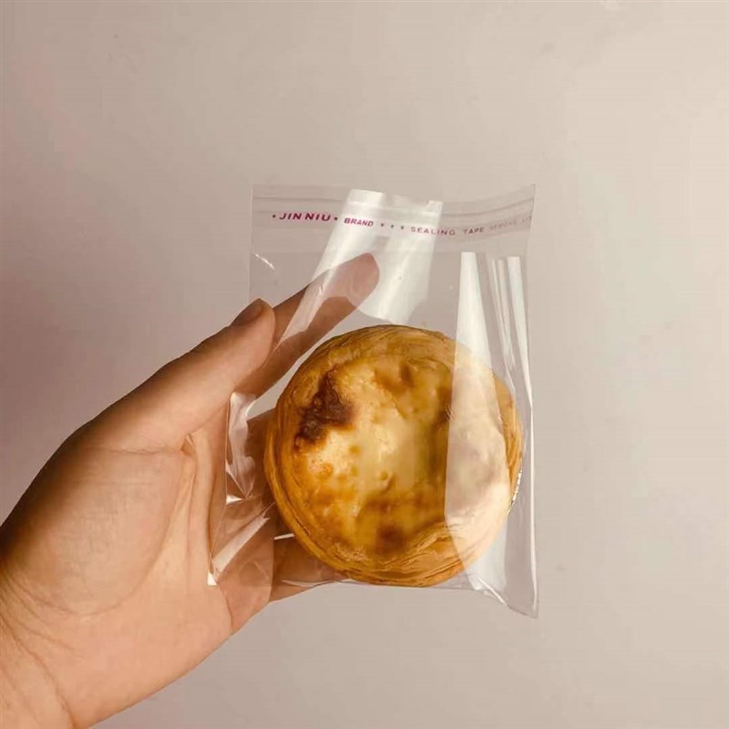 现货速发面包袋子透明自封自粘毛毛虫一次性长条烘焙吐司小饼干包
