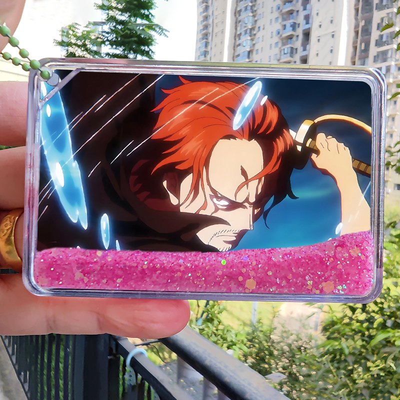 香克斯流沙麻将流麻挂件diy海贼王航海王周边透明亚克力摆件潮玩