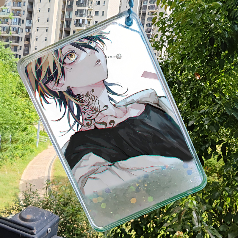 羽宫一虎流沙麻将流麻挂件diy东京复仇者周边透明摆件亚克力潮玩