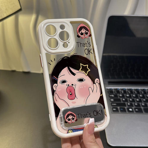 嘟嘴女孩适用iphone16pro