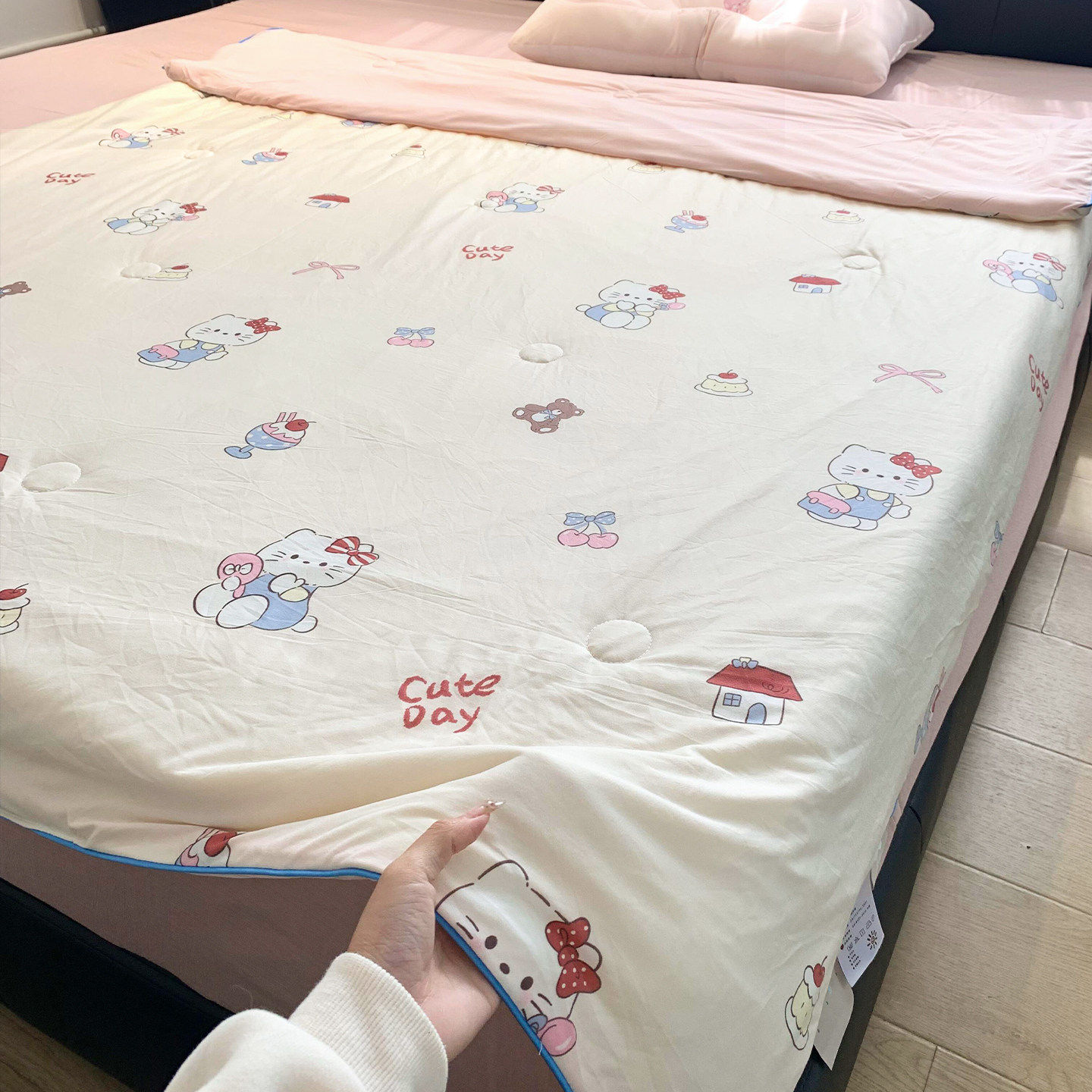卡通夏凉被可爱儿童空调被可机洗a类母婴级幼儿园午睡被学生宿舍