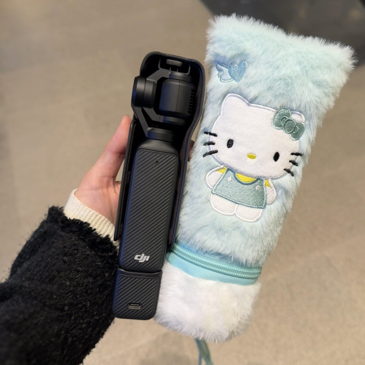 可爱kitty大疆pocket3收纳包斜挎防磕碰云台相机保护套2026新款