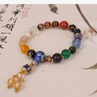 普济香院普陀山正品琉璃香灰十八子手串佛珠念珠多色多宝已做功课