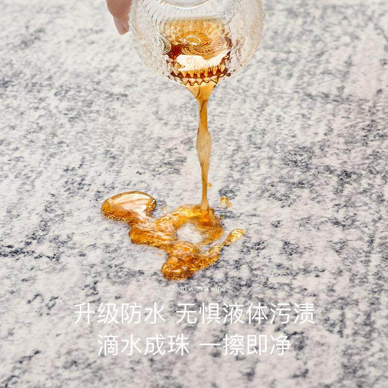 地毯客厅2025新款轻奢高级感灰色免洗可擦卧室床边地垫极 简沙发