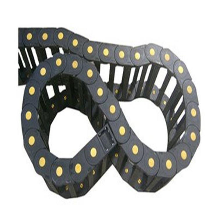 塑料拖链厂家 自动化设备内径35封闭型机床模组穿线尼龙工程拖链