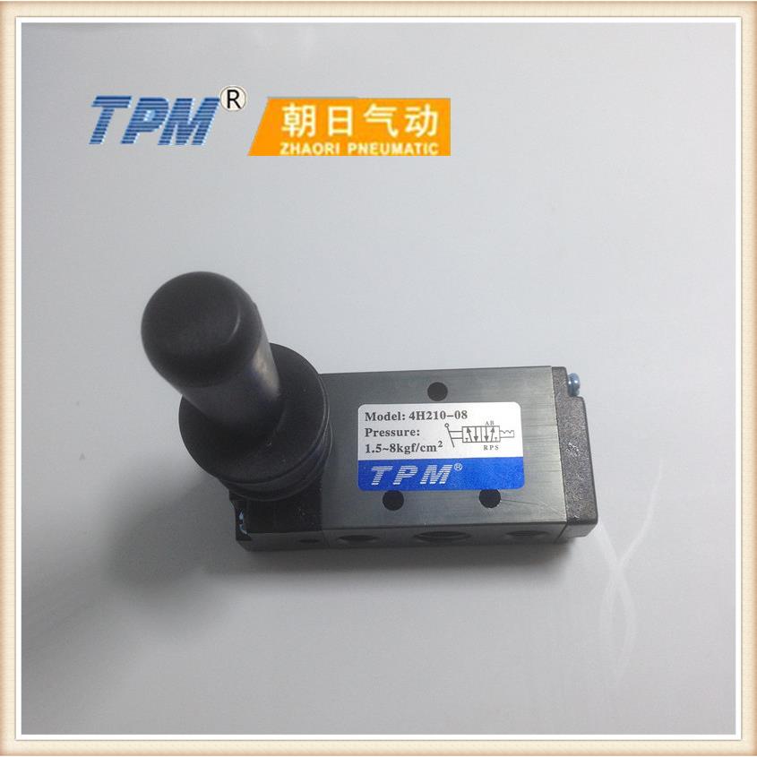 TPM朝日气动4H210-08二位五通电磁阀4H310-10常闭水阀电磁式