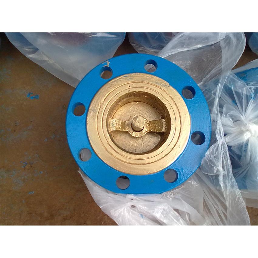 法兰式消声止回阀HC41X-16单流阀水泵逆止阀单向阀DN350