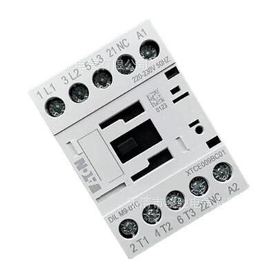 EATON/伊顿 DILM9-01C(24V110V220V-230V50HZ)接触器9A XTCE009BC