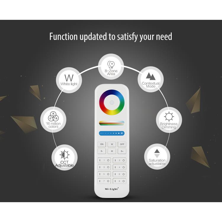 FUT089 8组遥控器 MILIGHT 控制器