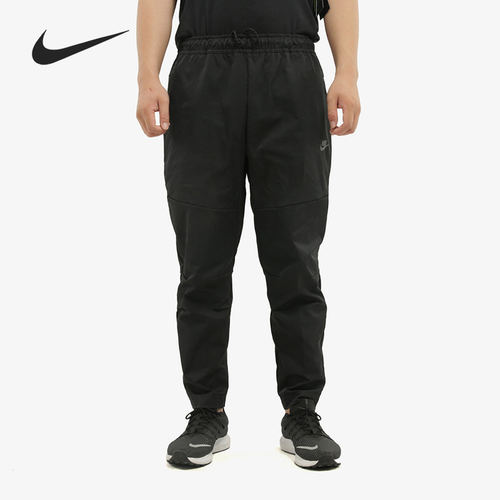 Nike/耐克正品男子梭织透气时尚小脚系带运动休闲长裤 CU4958