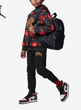 Nike/耐克正品Jordan Essentials Plaid小童套装FB9442-010