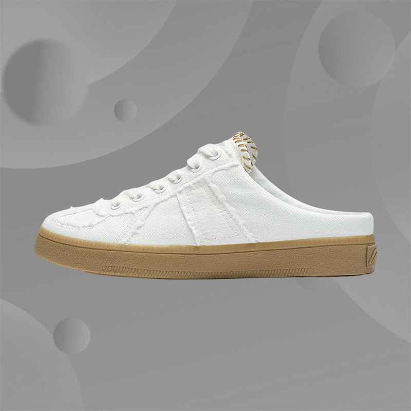 Lining/李宁正品女子新款云川系列防滑耐磨一脚蹬半拖板鞋AGCT158