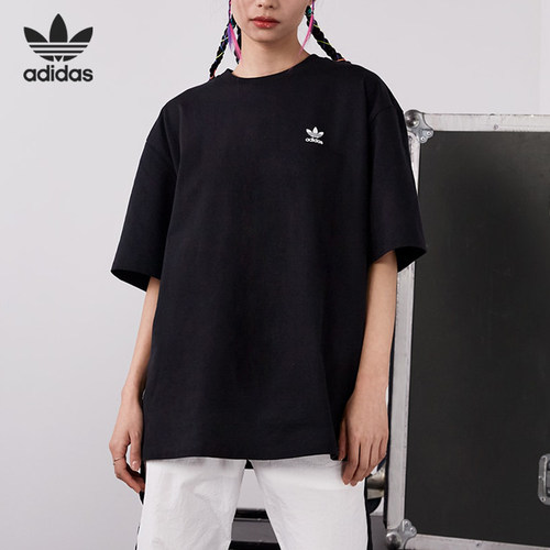 Adidas/阿迪达斯正品三叶草春季新款女子运动短袖T恤HD2354
