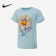 耐克正品 简约圆领短袖 夏季 Nike 新款 小童时尚 T恤HM4698 474