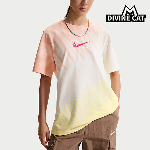 Nike/耐克正品2026夏季女士圆领运动轻盈休闲透气T恤IR7557-378
