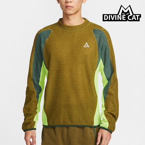 Nike/耐克正品ACG Wolf Lichen男士时尚加绒复古卫衣IH1446-368
