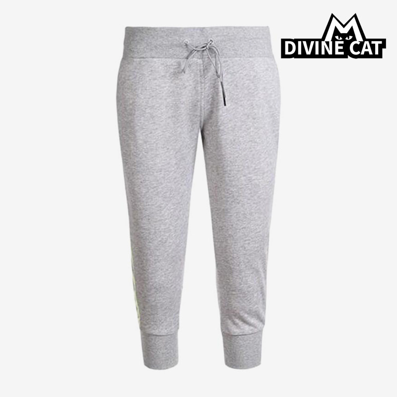 Adidas/阿迪达斯正品Neo束脚中腰女束脚裤经典中腰裤休闲裤AJ8564