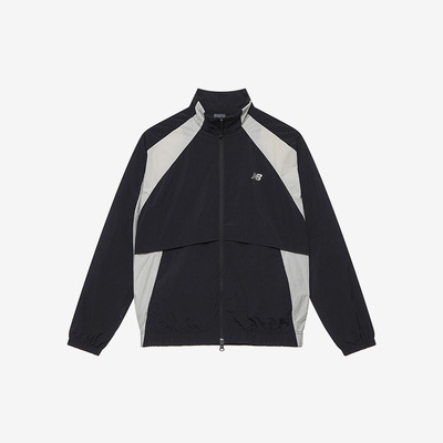 New Balance/NB正品运动男子宽松休闲立领夹克外套NAE33111-BK