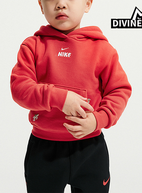 Nike/耐克正品2026春季款婴童日常连帽印花运动卫衣IU5259-657