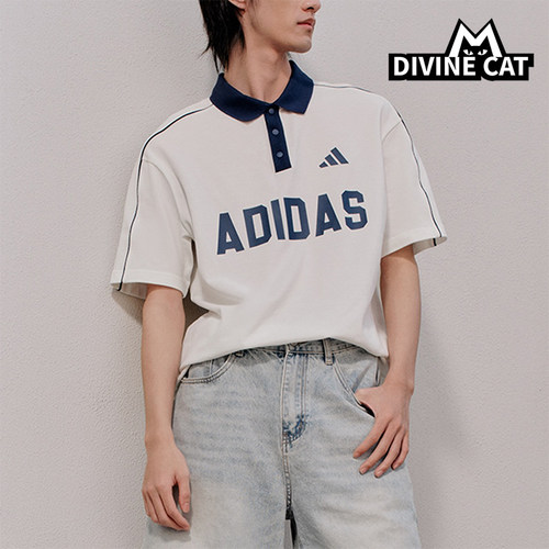 Adidas/阿迪达斯正品U POLO TEE男女日常经典运动POLO衫KW8117