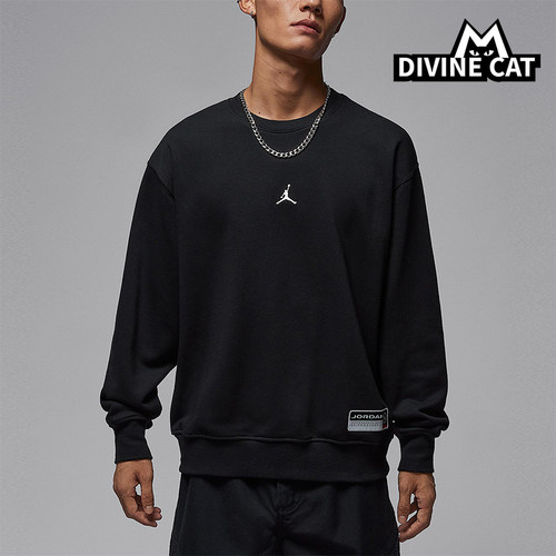 Nike/耐克正品JORDAN男士休闲套头针织运动圆领卫衣IO7830-010