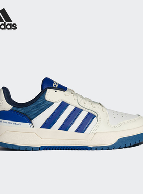 Adidas/阿迪达斯正品新款女士复古低帮篮球运动板鞋JS3009