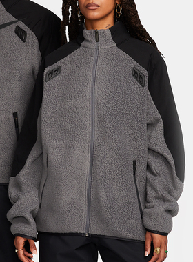 Nike/耐克正品NOCTA男士全长拉链开襟摇粒绒夹克DV3636-068