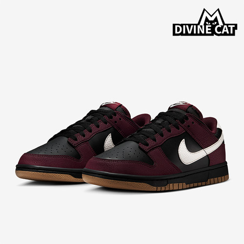 Nike/耐克正品Dunk Low女士系带低帮轻盈休闲运动板鞋HM9658-600