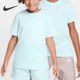 耐克正品 2025夏季 大童宽松透气运动圆领短袖 Nike FZ5177 474