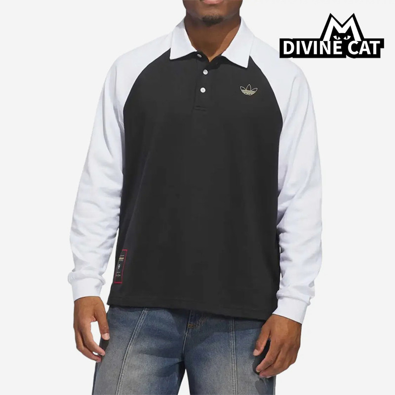Adidas/阿迪达斯正品新款男女同款长袖套头经典透气休闲服KE7012