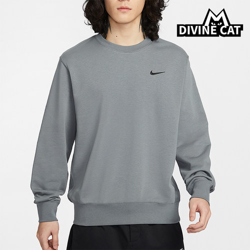 Nike/耐克正品Club男士休闲刺绣圆领套头耐穿运动卫衣IR0104-084