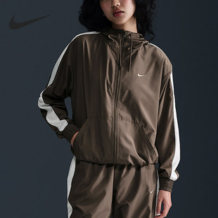 Nike/耐克正品女士休闲轻盈宽松舒适拉链连帽外套FV6299-004