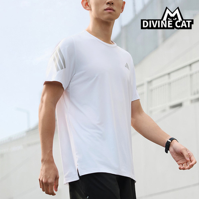 Adidas/阿迪达斯正品2026年新款男士耐磨经典亲肤短袖T恤JZ7695