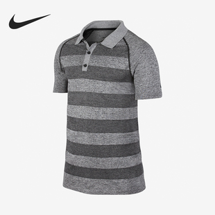 翻领时尚 运动男士 条纹短袖 POLO衫 032 Nike 596551 耐克正品