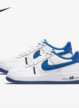 Nike/耐克正品Air Force 1 Low LV8女子GS大童板鞋DO3809-100