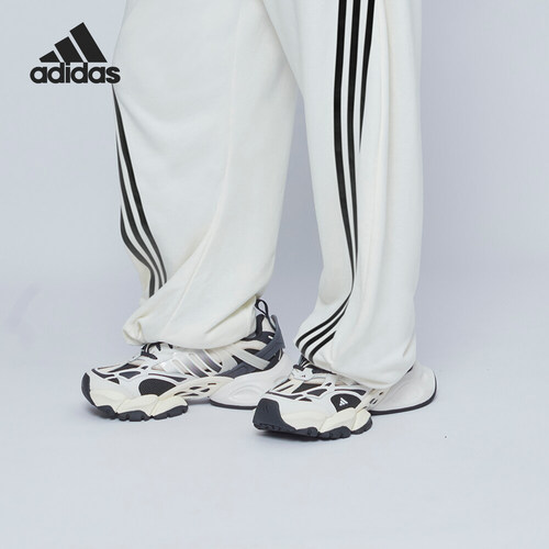 Adidas/阿迪达斯正品2024新款男女同款耐磨时尚跑步鞋JR0577