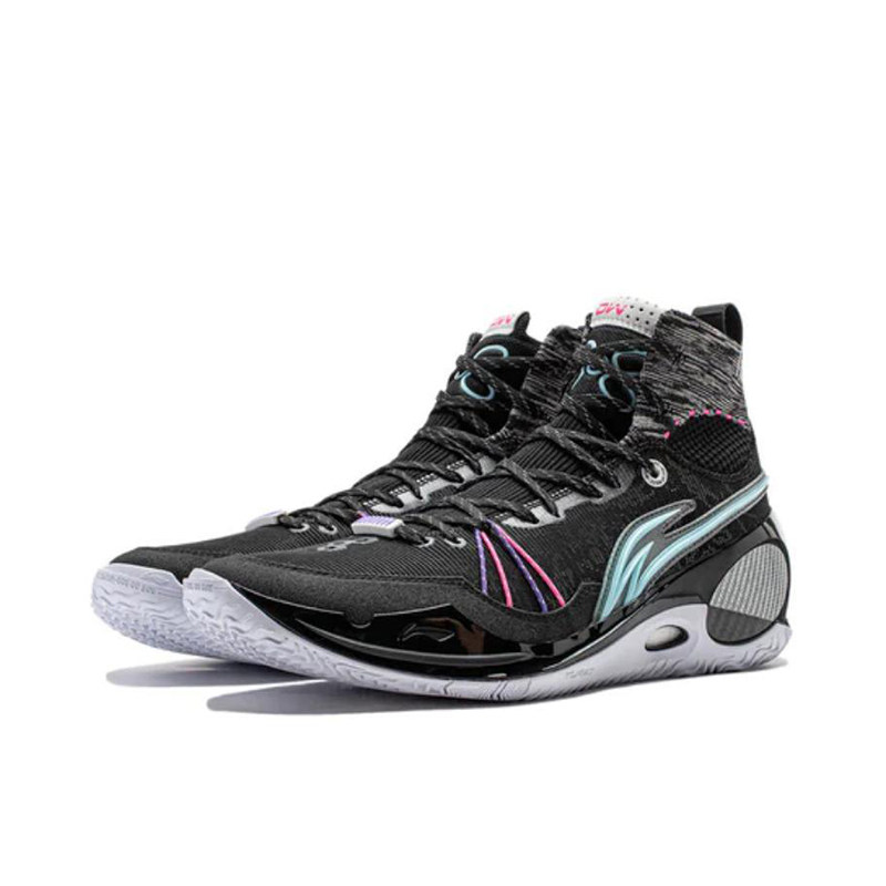 李宁正品韦德808男子时尚潮流耐磨透气高帮运动篮球鞋ABAU013-4