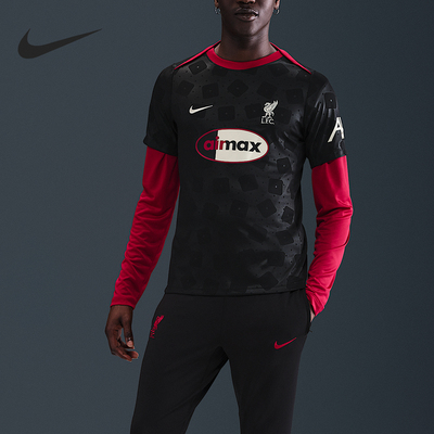 Nike/耐克正品夏季款男士足球运动比赛透气短袖IF5969-011