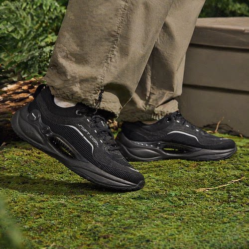 李宁正品SOFT COOL男女反光透气清凉透气潮流休闲运动鞋AGLU025