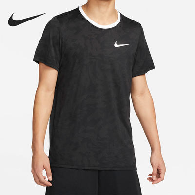 Nike/耐克正品春新款跑步透气运动男子短袖T恤 DM6477-010