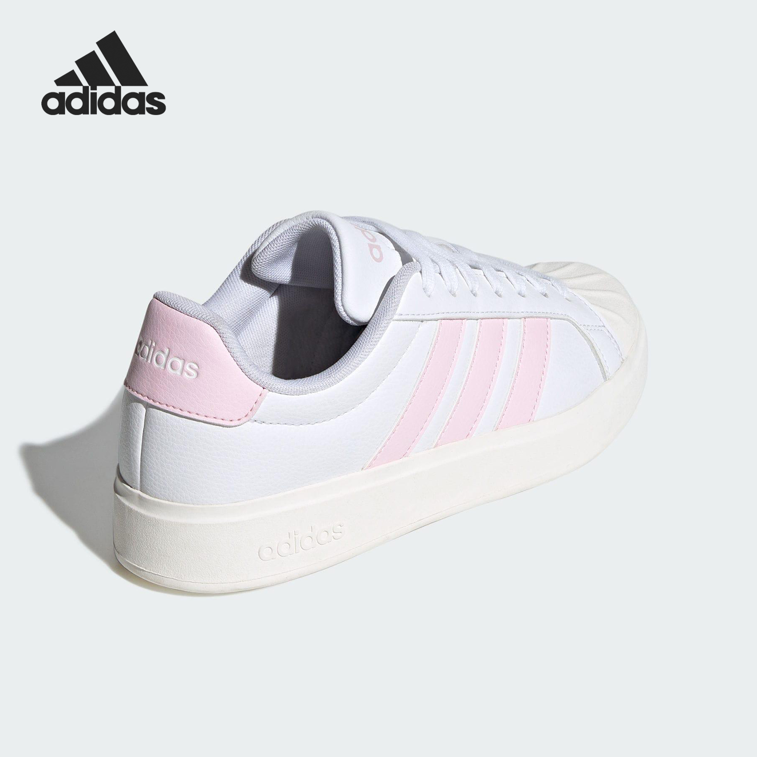 Adidas/阿迪达斯正品STREETTALK女士贝壳头耐磨板鞋JP8286