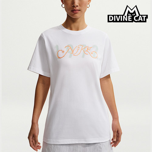 Nike/耐克正品Sportswear女士简约宽松经典日常透气T恤IR7559-100