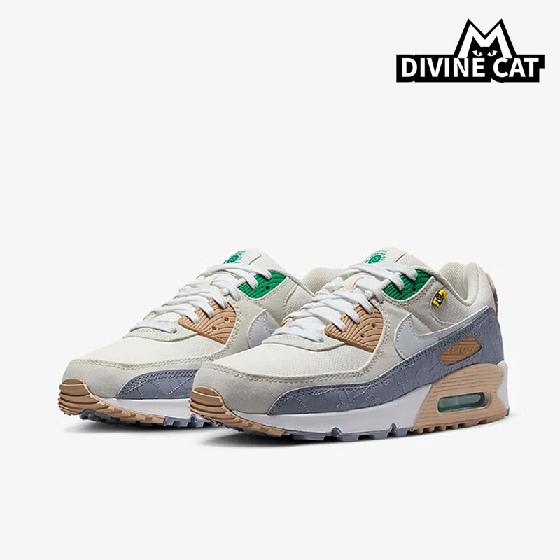 Nike/耐克正品Air Max 90男士运动气垫耐磨减震跑步鞋DV2614-100
