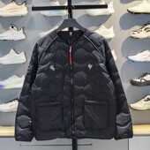 李宁正品 反伍BADFIVE男子户外休闲宽松运动训练羽绒服AYMV663